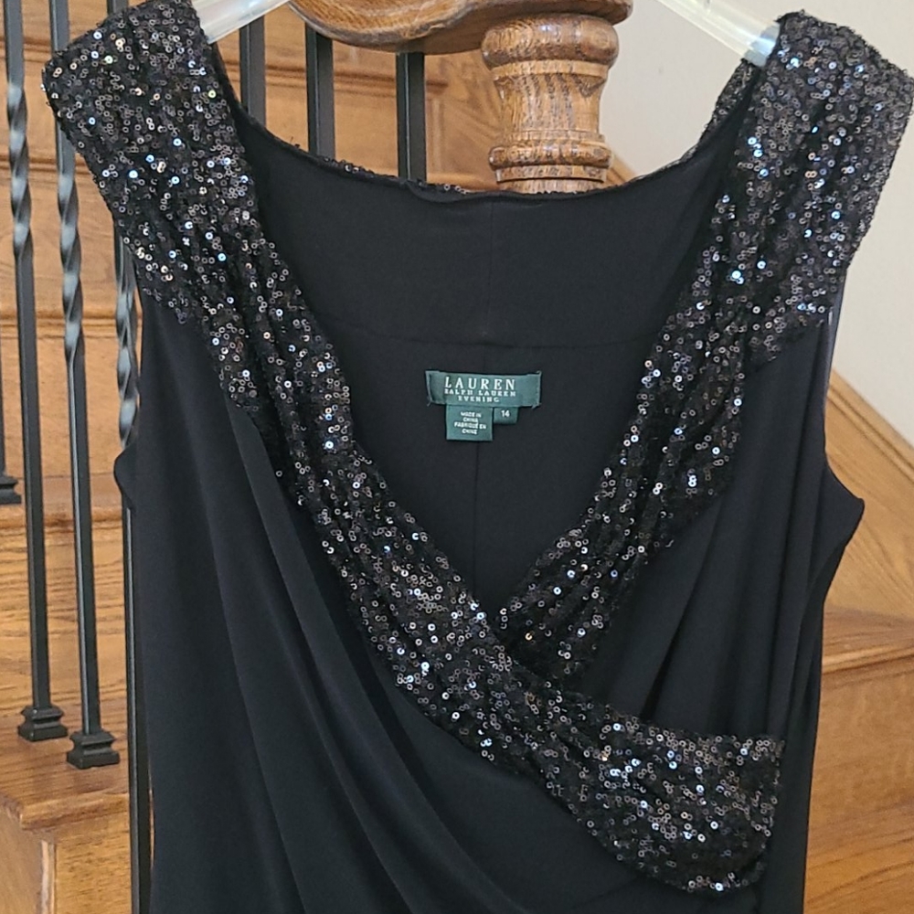Ralph Lauren Black Evening Gown